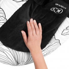 Крісло-гойдалка Kinderkraft Finio Black/White